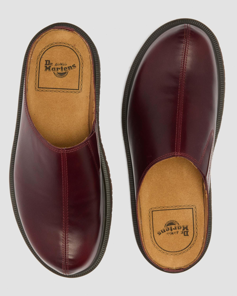 Dr. Martens San Orleans Leather Mules outlook