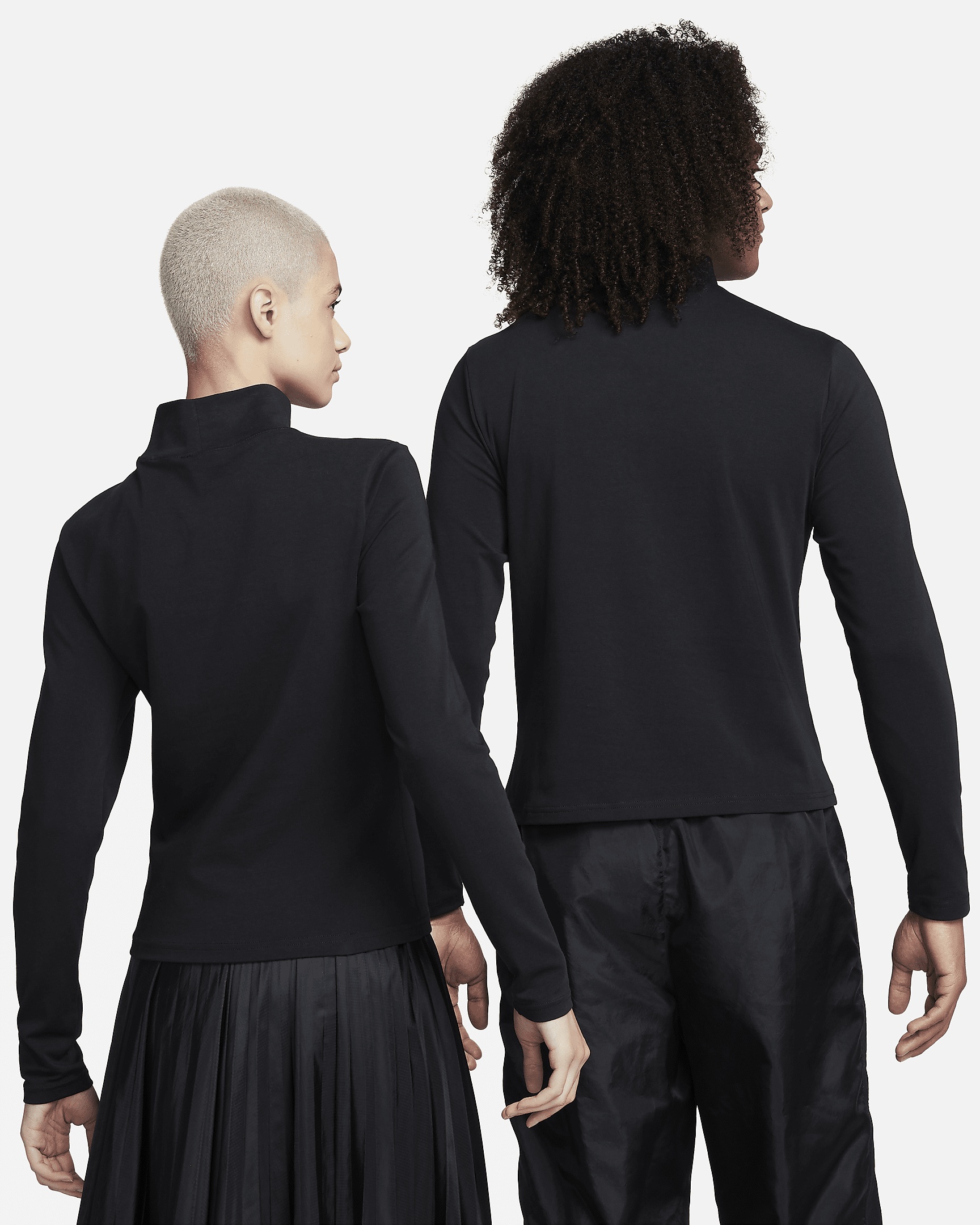 Women's Nike Sportswear Collection Essentials Long-Sleeve Mock Top - 2