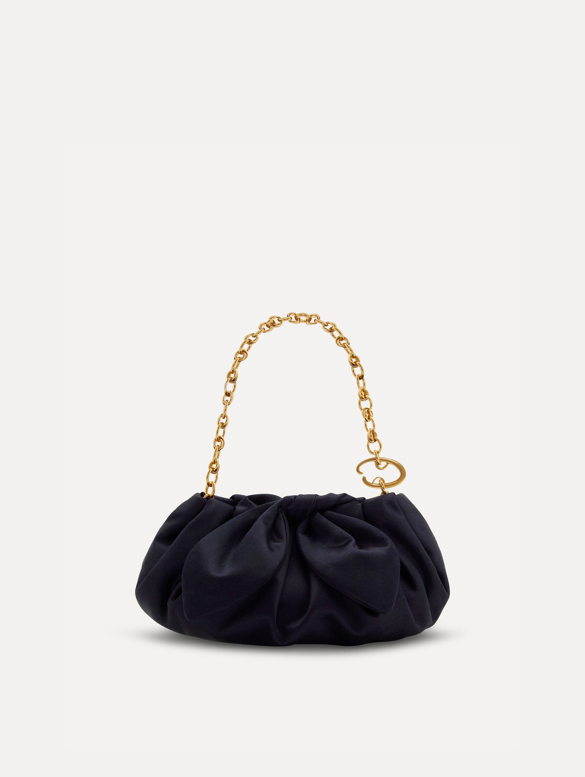 MINI SATIN BOW CLUTCH - 4