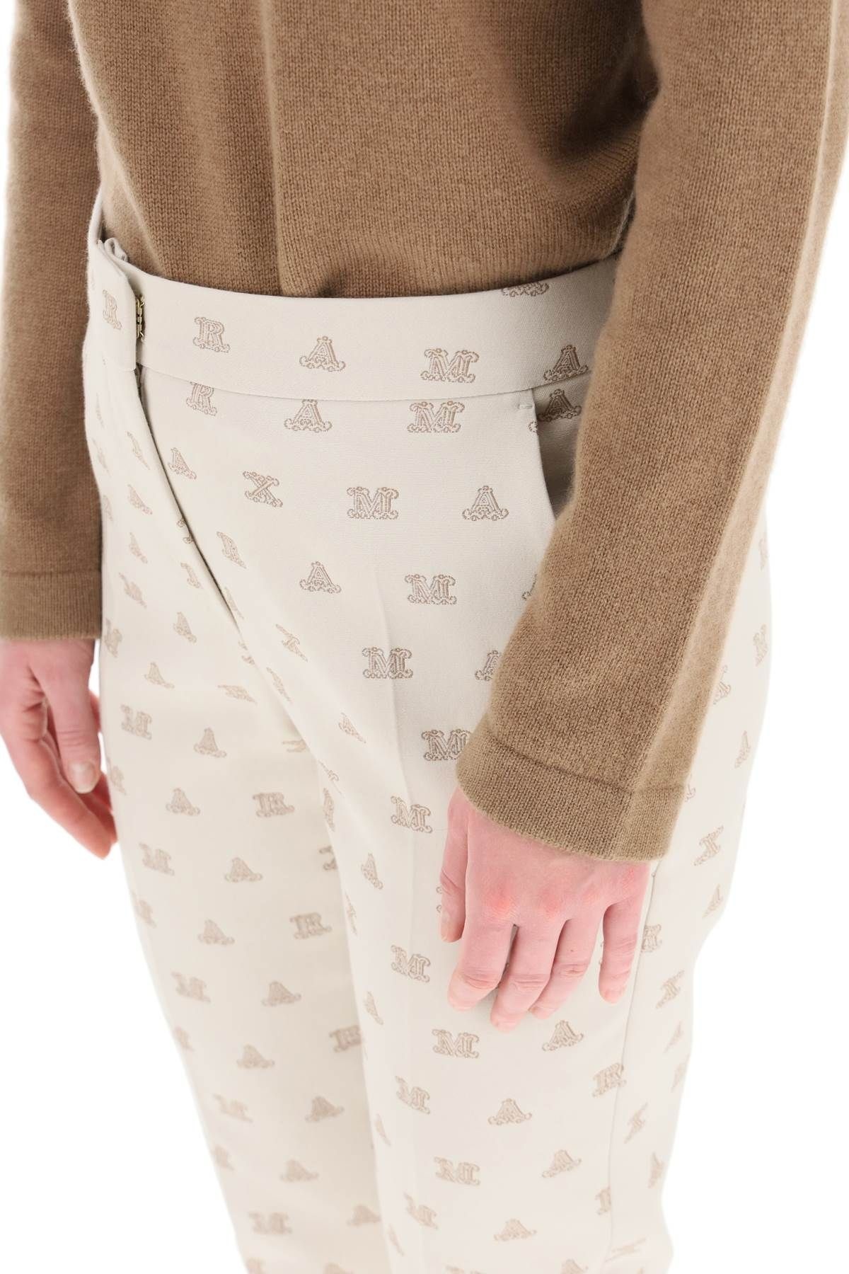 CARLO JACQUARD TROUSERS - 5