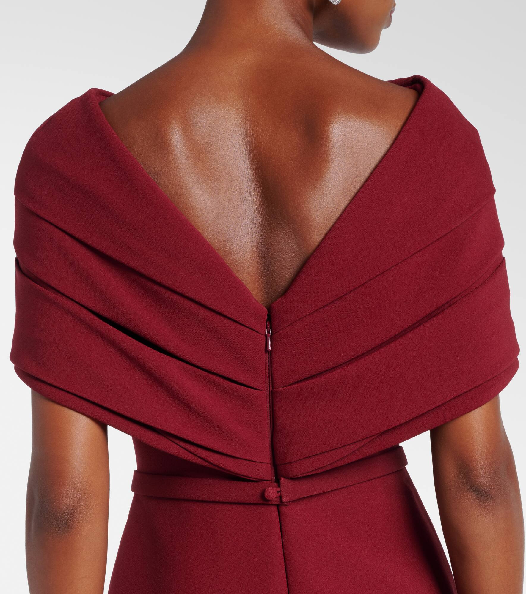 Loura crêpe gown - 7