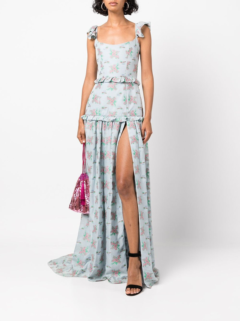 markarian Arabella floral corset gown outlook