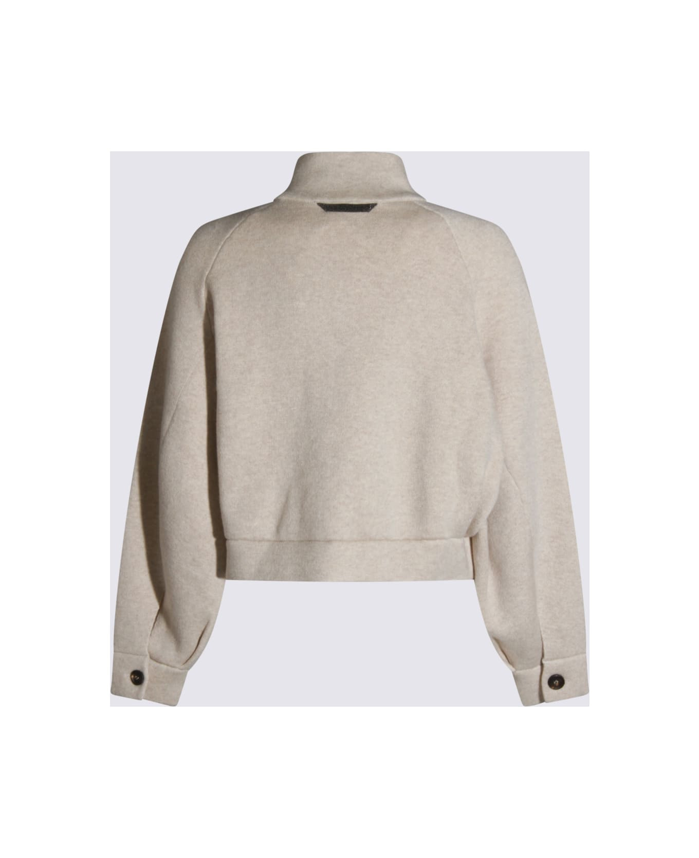 Light Beige Cashmere Knitwear - 2