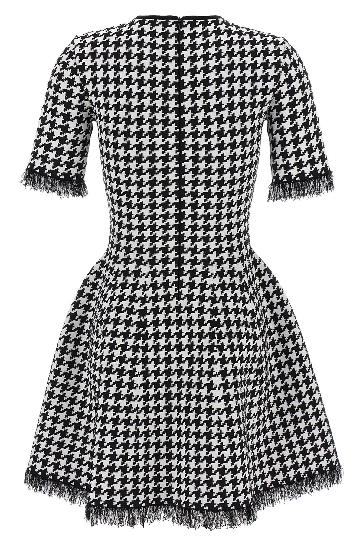 Houndstooth dress - 3
