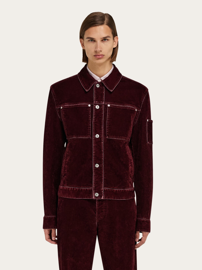 FERRAGAMO Trucker jacket outlook