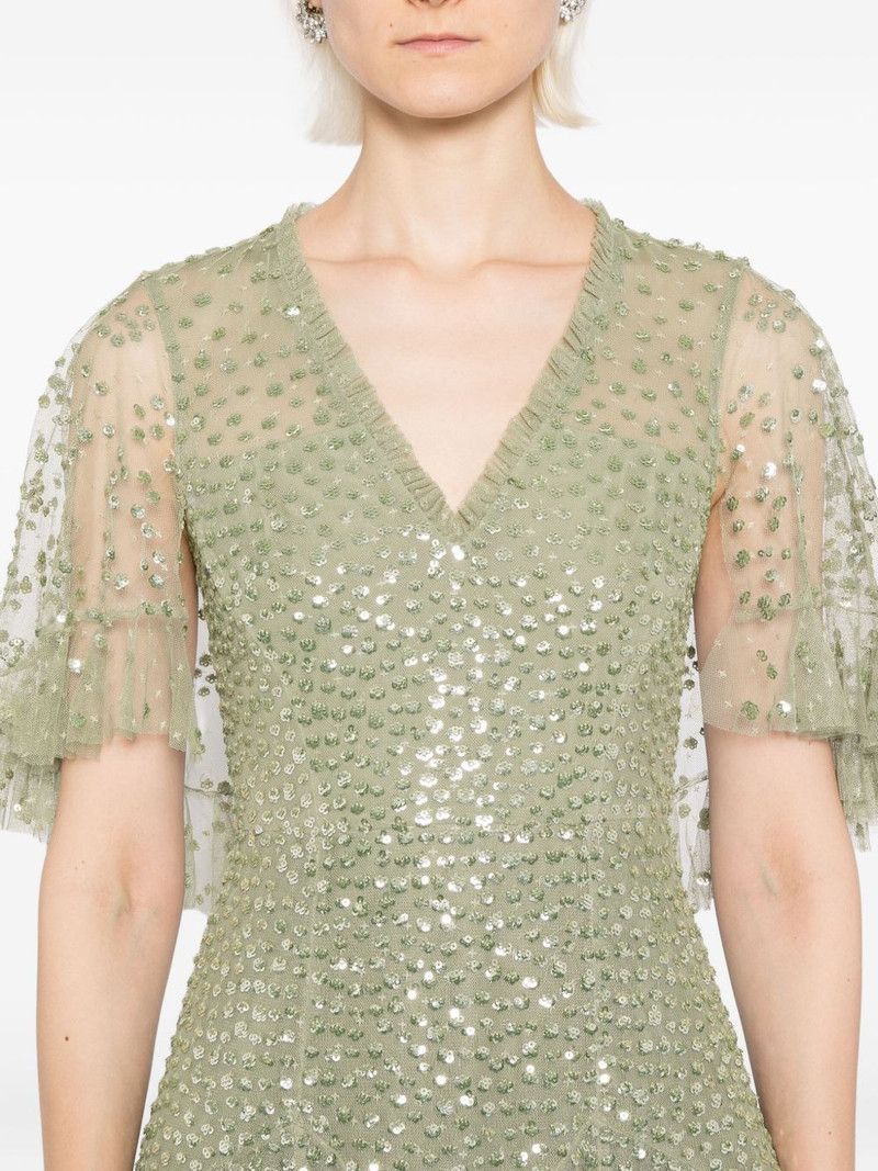 dappled-sequin dress 5