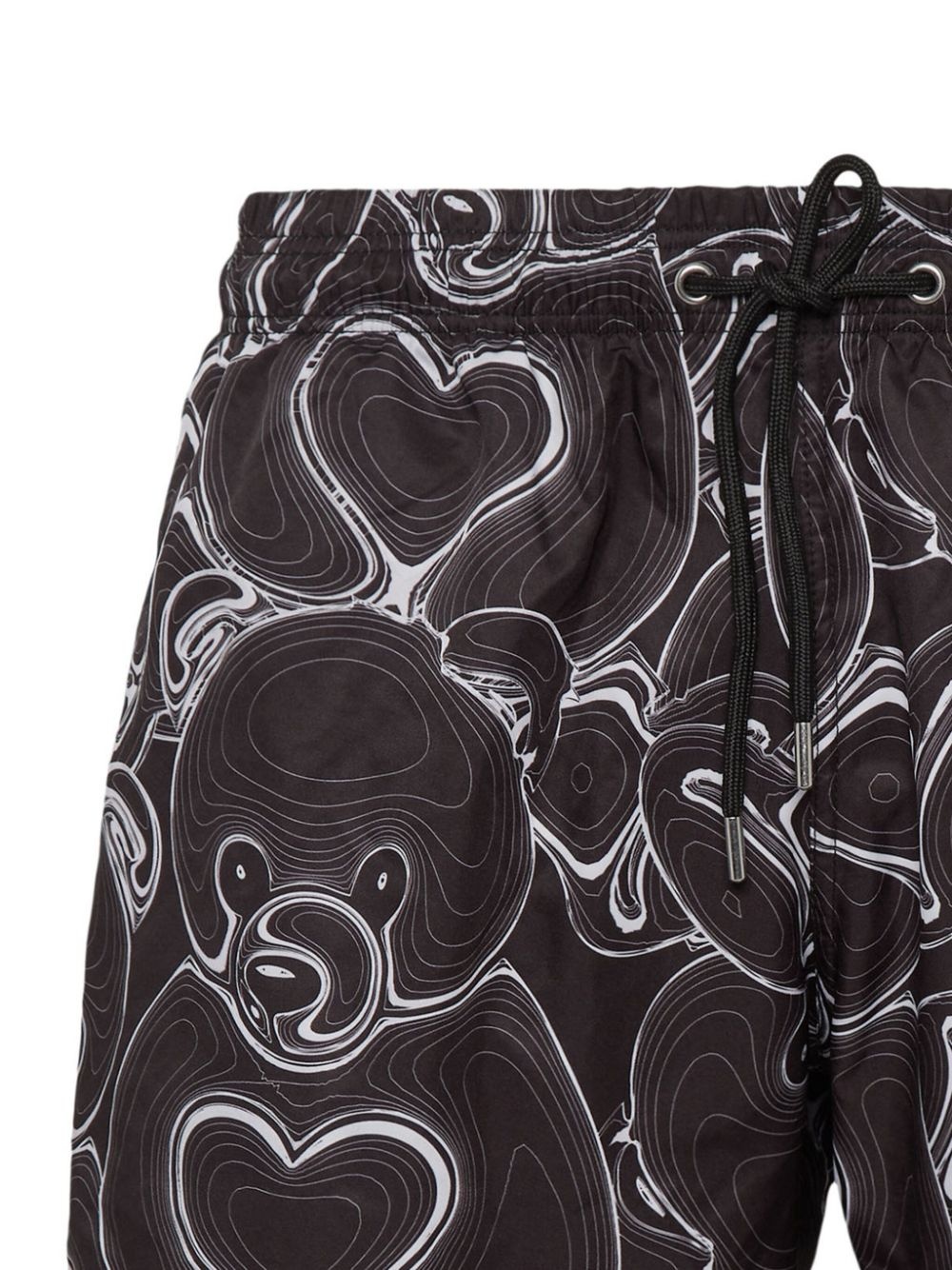 bear-print swim shorts - 2