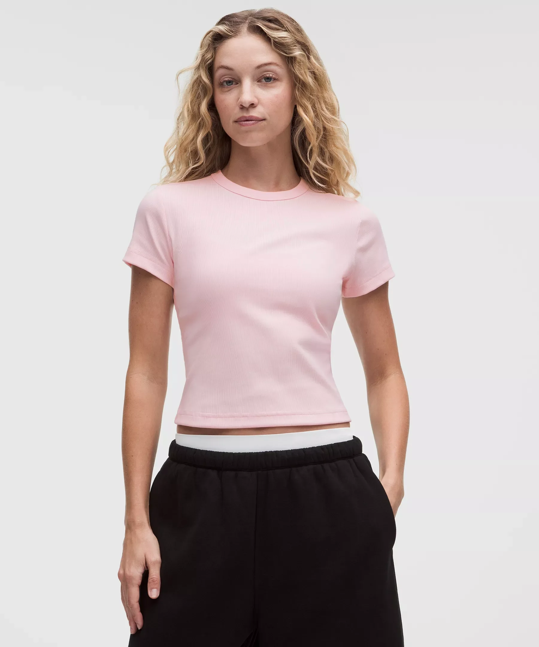 Little Ribbed Tee - 1