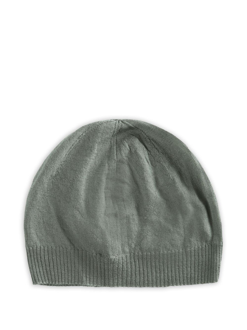 Rick Owens ribbed hat outlook