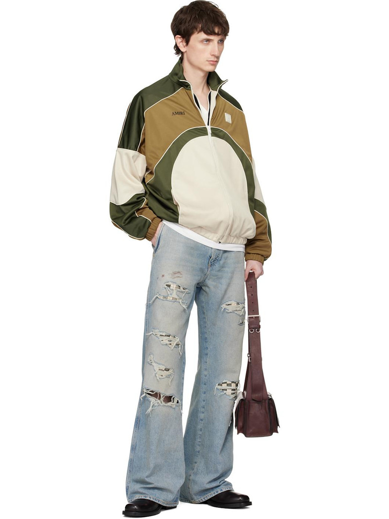 AMIRI Multicolor Oversized Panel Track Jacket outlook