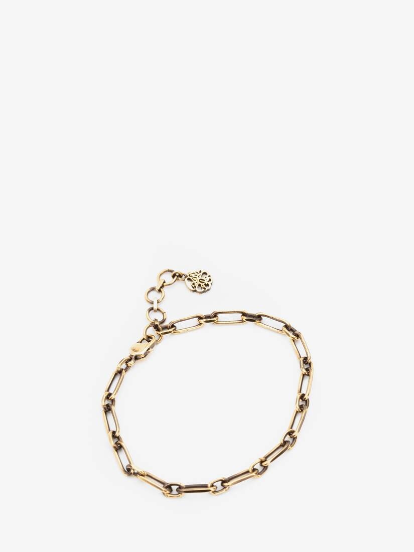 Charm Bracelet in Antique Gold - 2
