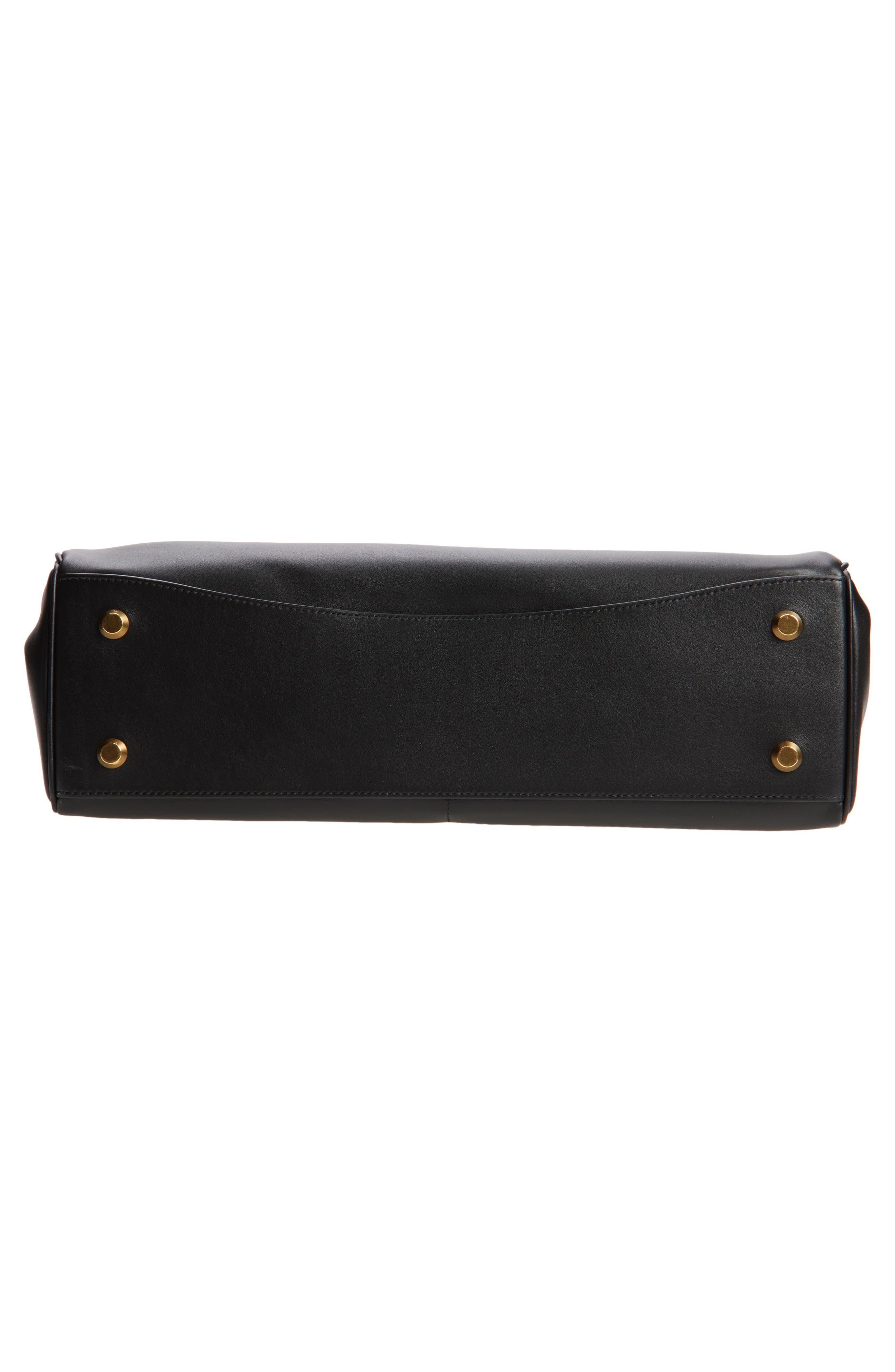 Balenciaga Large Rodeo Leather Shoulder Bag in 1000 Black at Nordstrom - 8