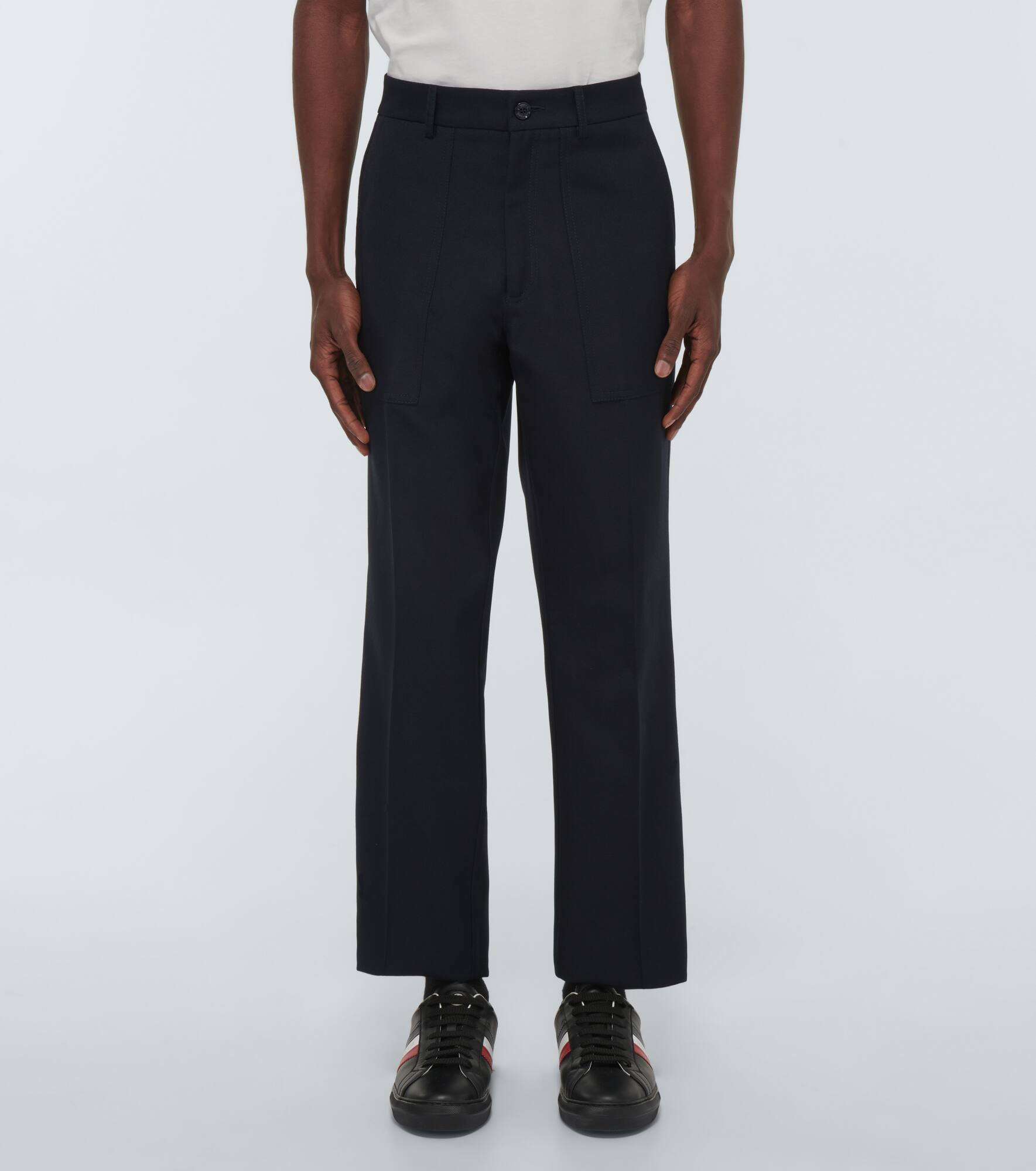 2 MONCLER 1952 Sportivo classic wool pants - 3