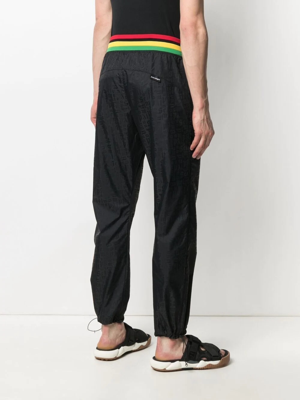 logo-print track pants - 4