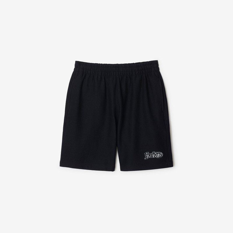 Logo Cotton Shorts 1