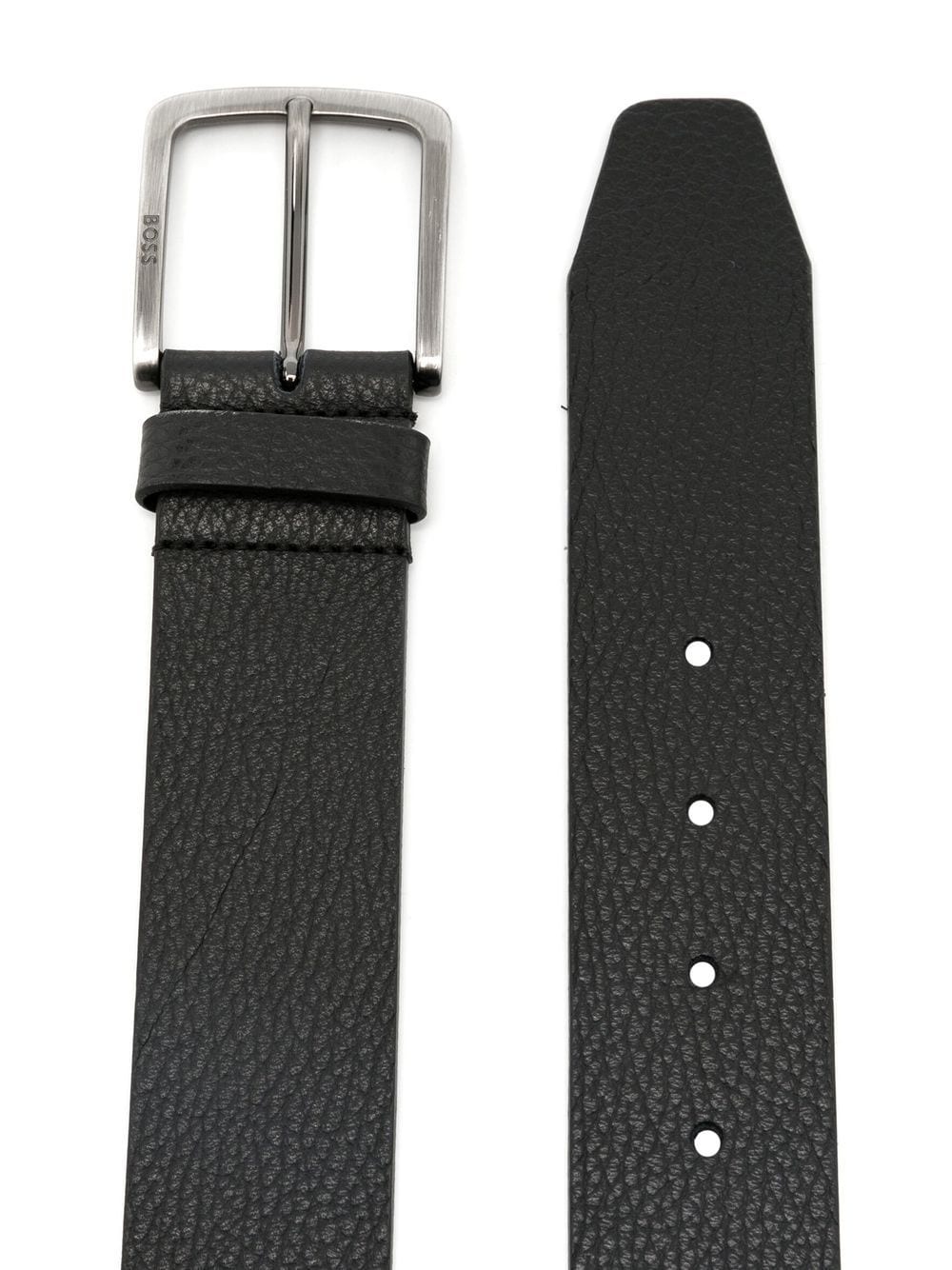 logo buckle belt - 2