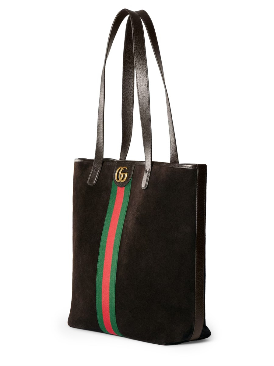 SUEDE OPHIDIA SHOPPING BAG - 2