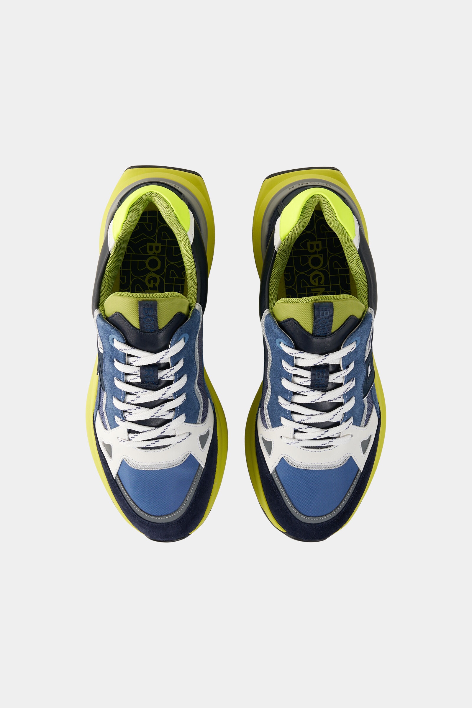 Sneaker CTP25 in Navy blue/yellow/grey - 6