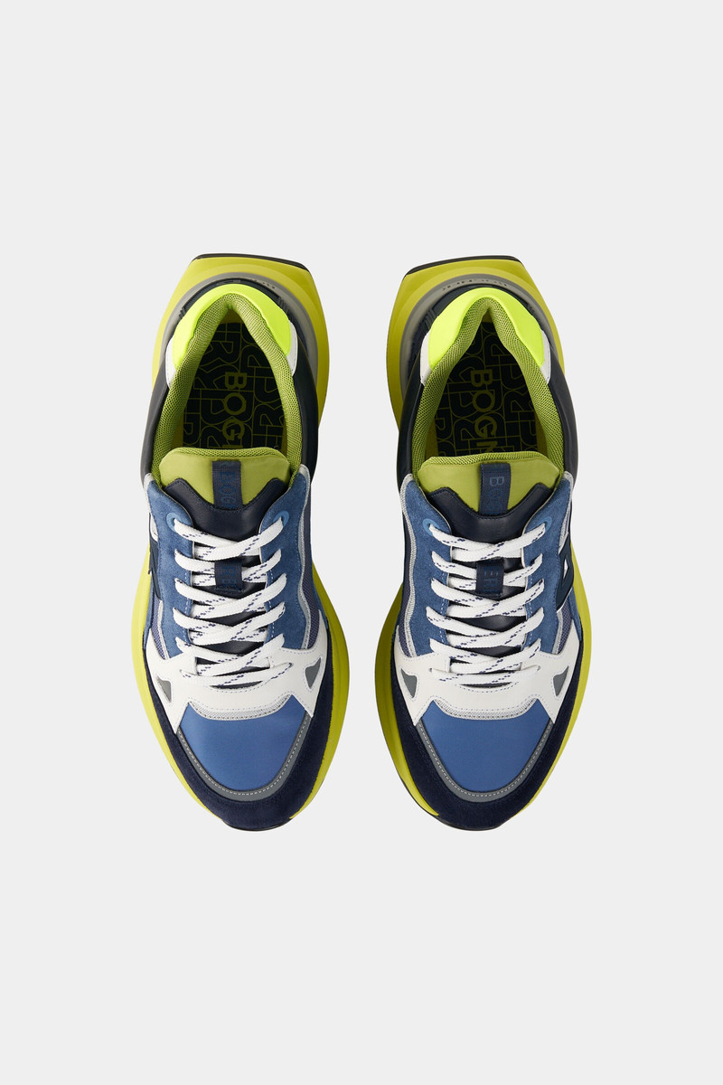 Sneaker CTP25 in Navy blue/yellow/grey 6