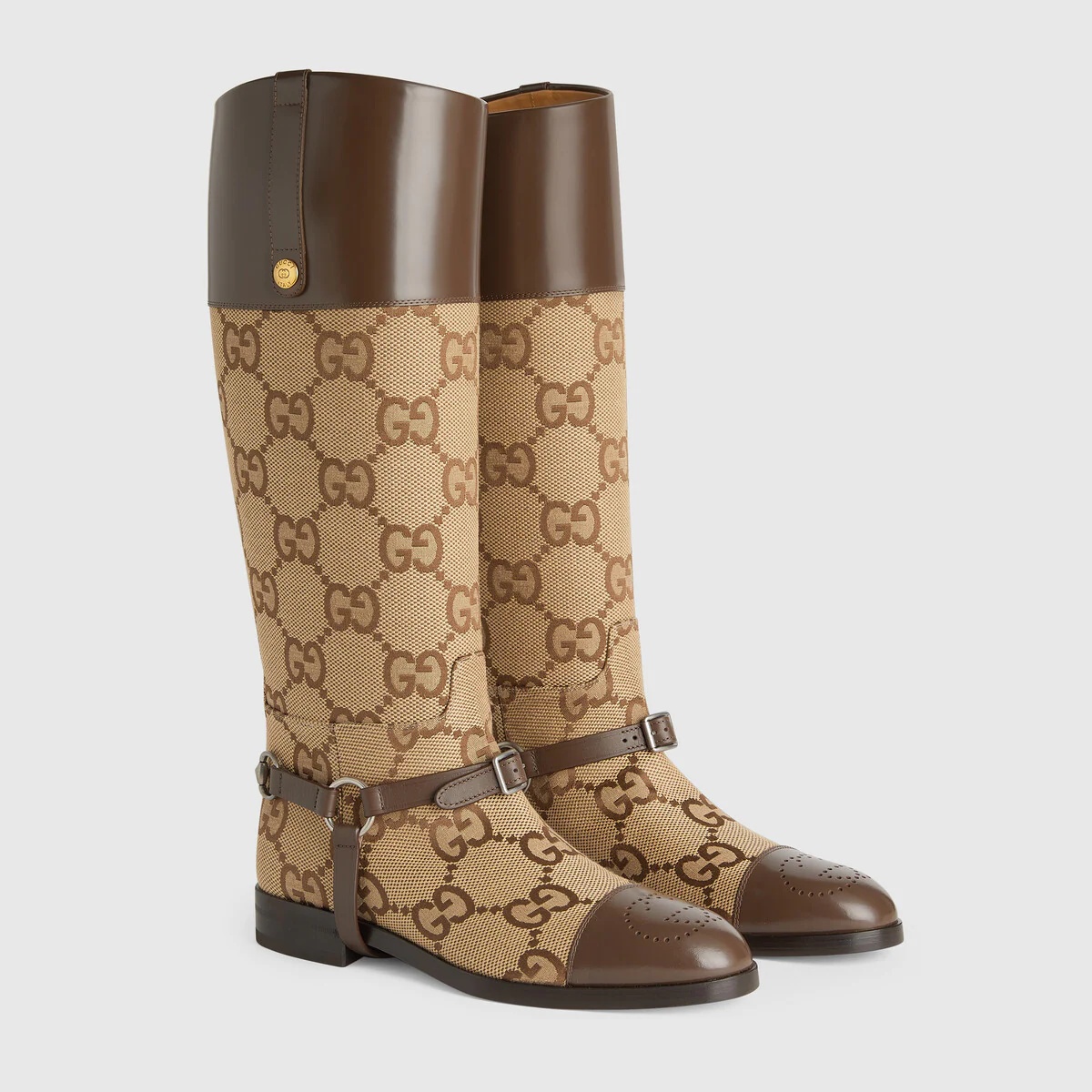 Knee-high boot with harness - 2