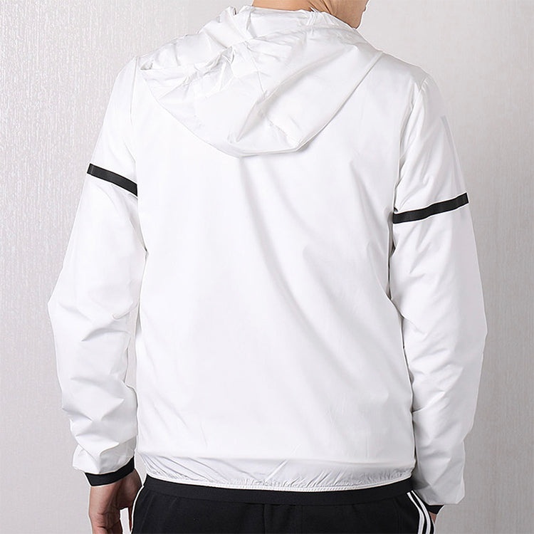 adidas neo Casual Windproof Cozy Jacket White DU8156 - 4