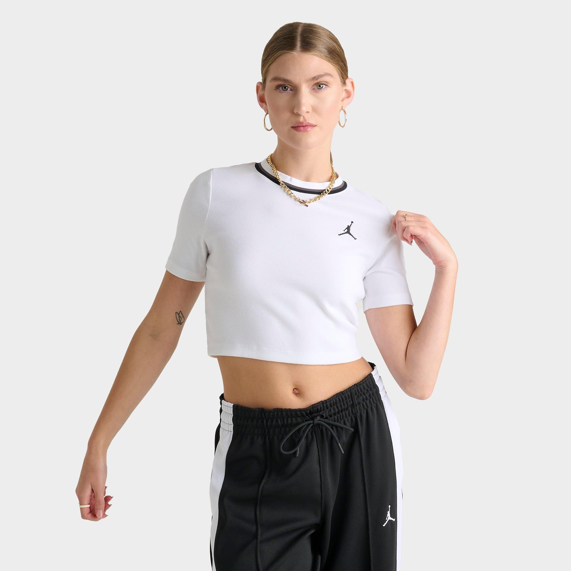 WOMEN'S JORDAN SHORT-SLEEVE KNIT TOP - 1