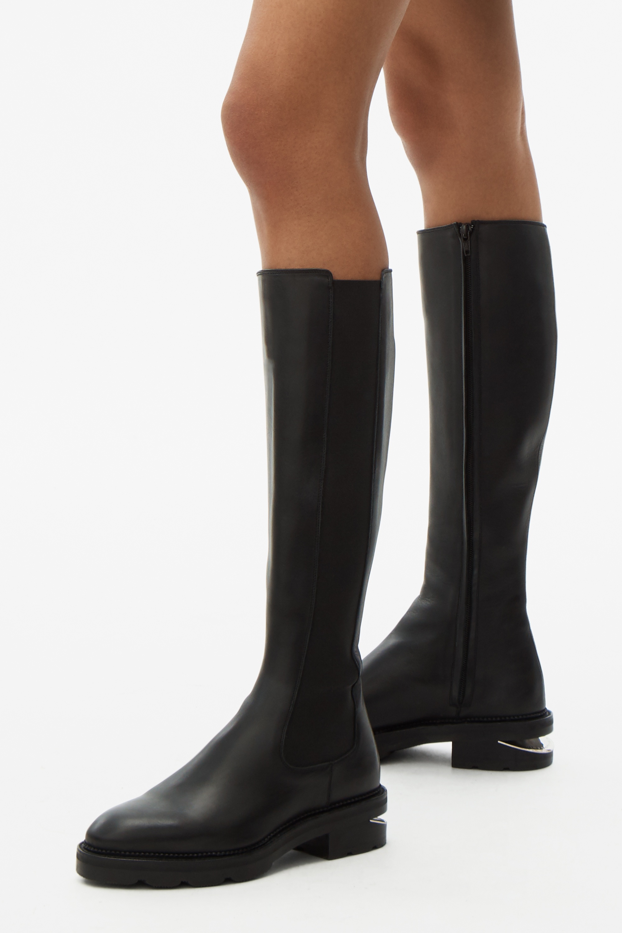 ANDY ZIPPERED RIDING BOOT - 3