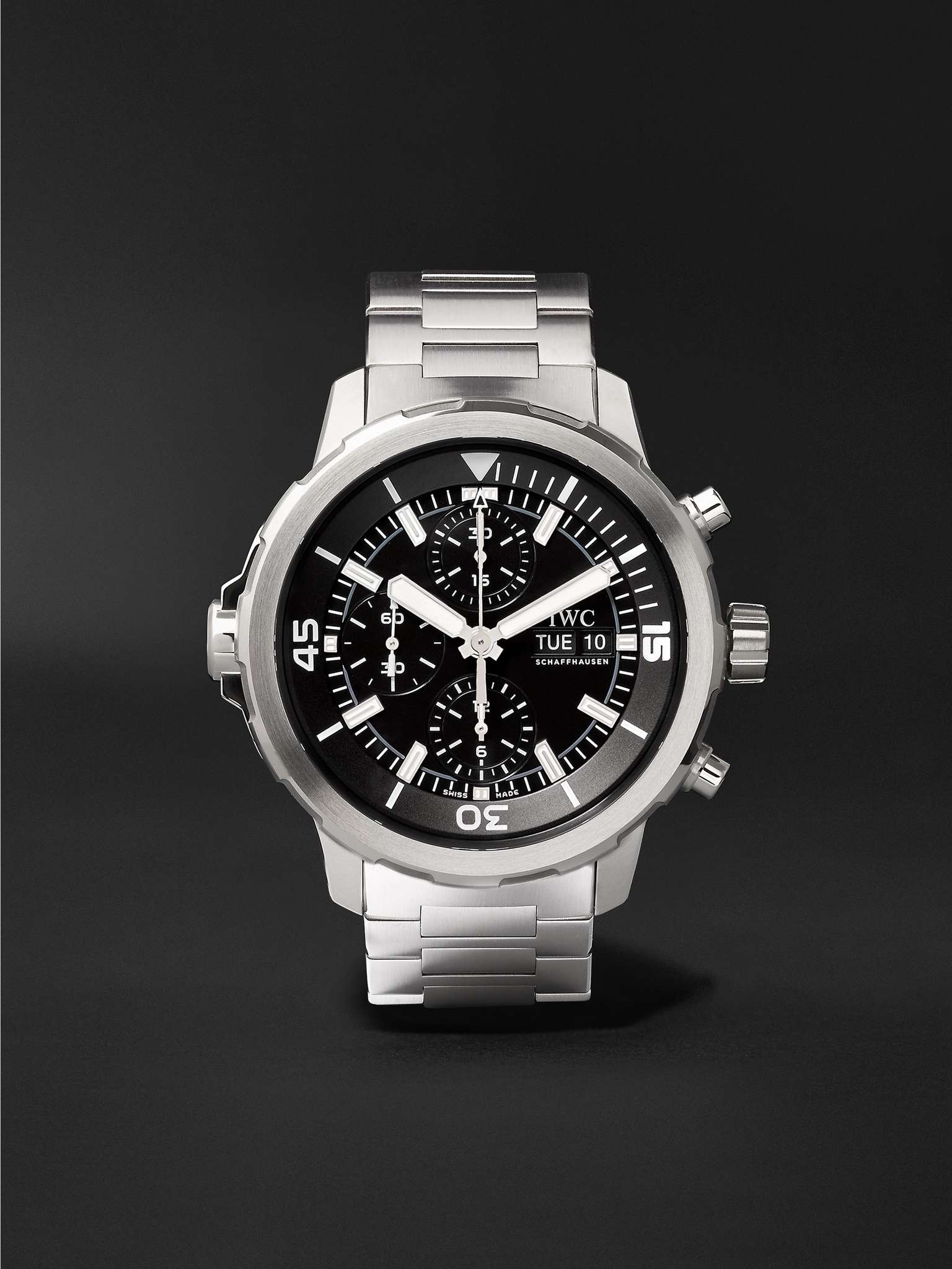 Aquatimer Automatic Chronograph 44mm Stainless Steel Watch, Ref. No. IW376804 - 1