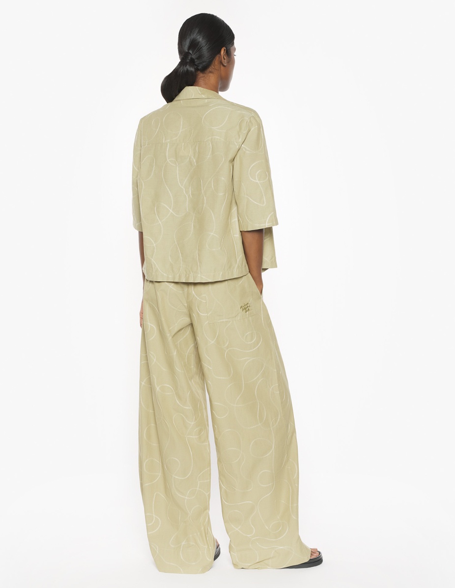DESA DESIGN EMBROIDERED BOXY SHIRT - 5