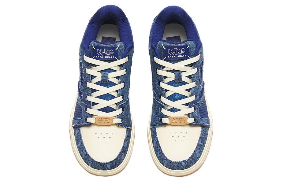 (WMNS) ANTA Skateboarding Series Sneakers 'Denim Blue Gum' 122248025-3 - 3