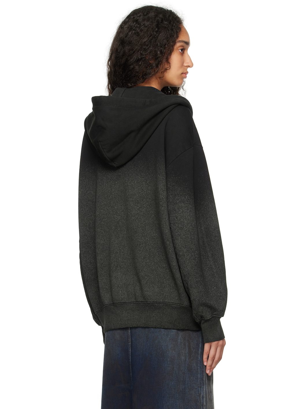 Black Zip Hoodie - 3