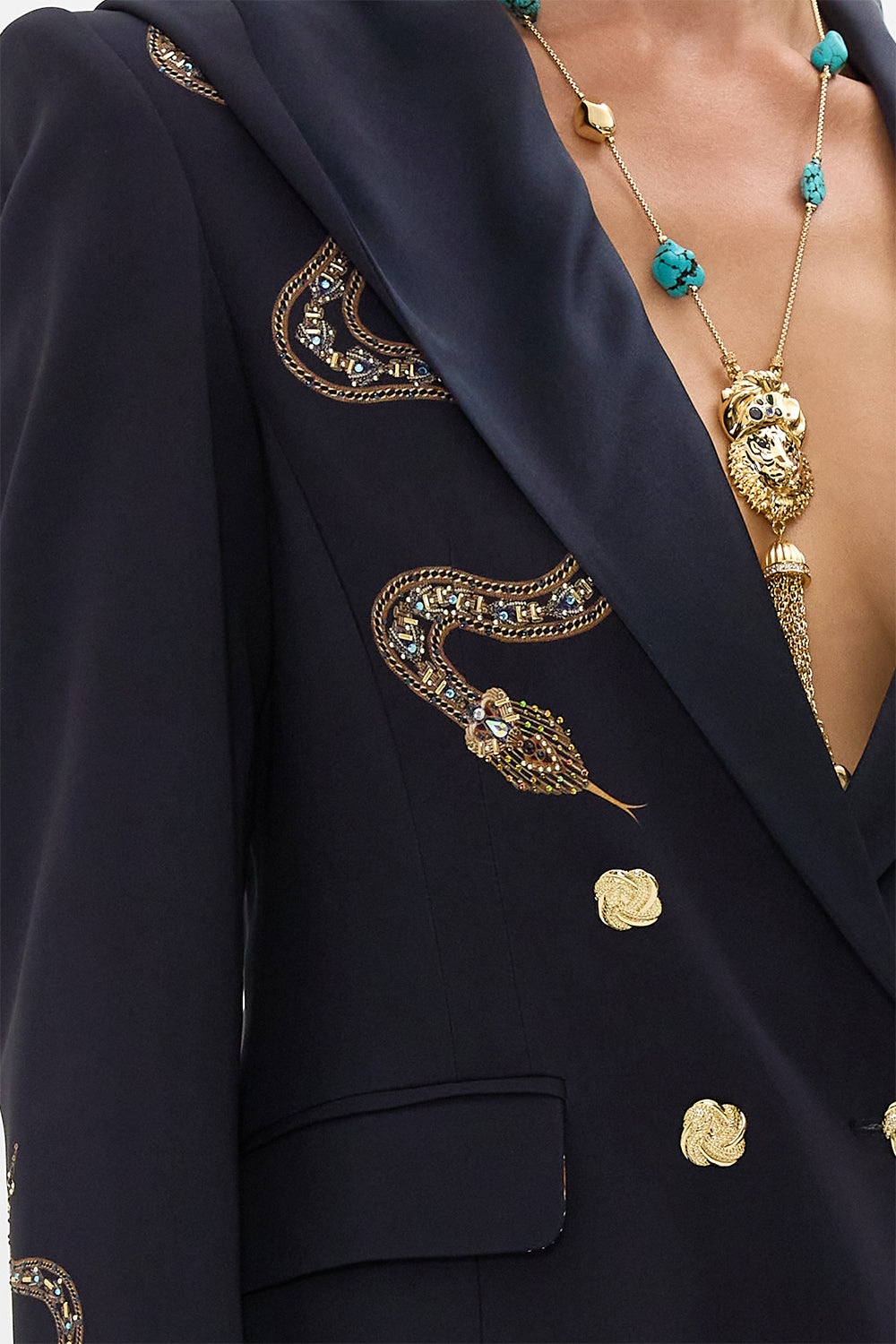 TAILORED JACKET WITH HOOD - 6