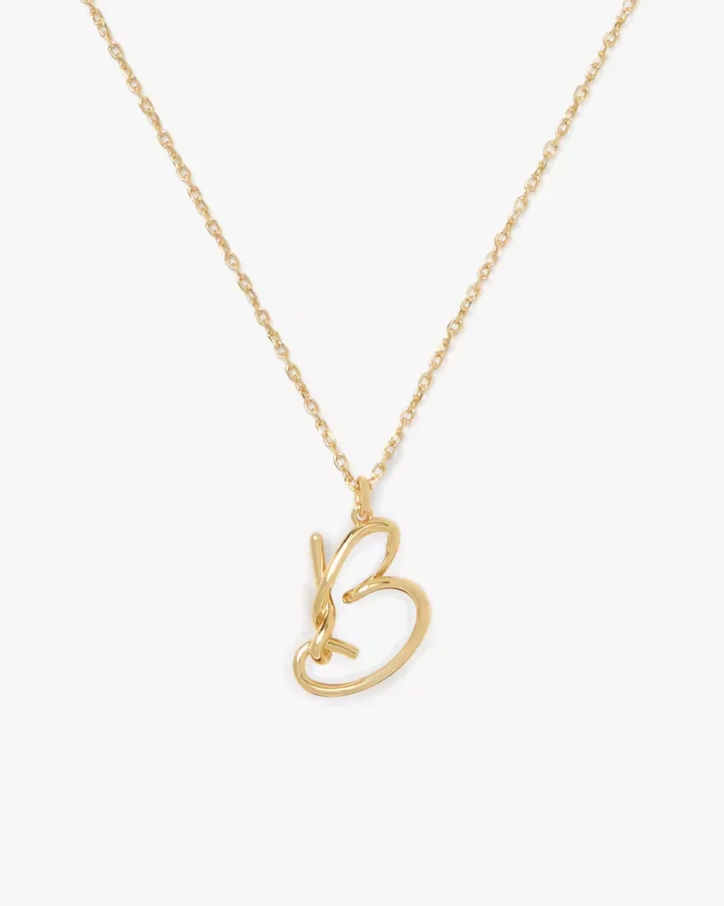 Initial Script B Pendant - 1