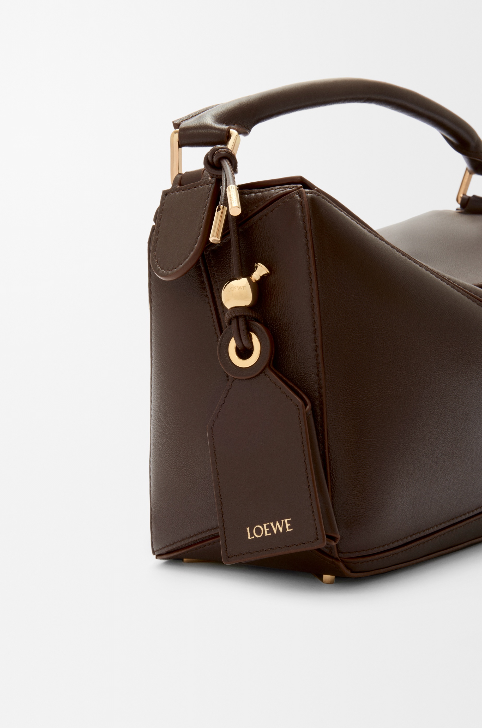 Small Featherlight Puzzle bag in nappa lambskin - 12