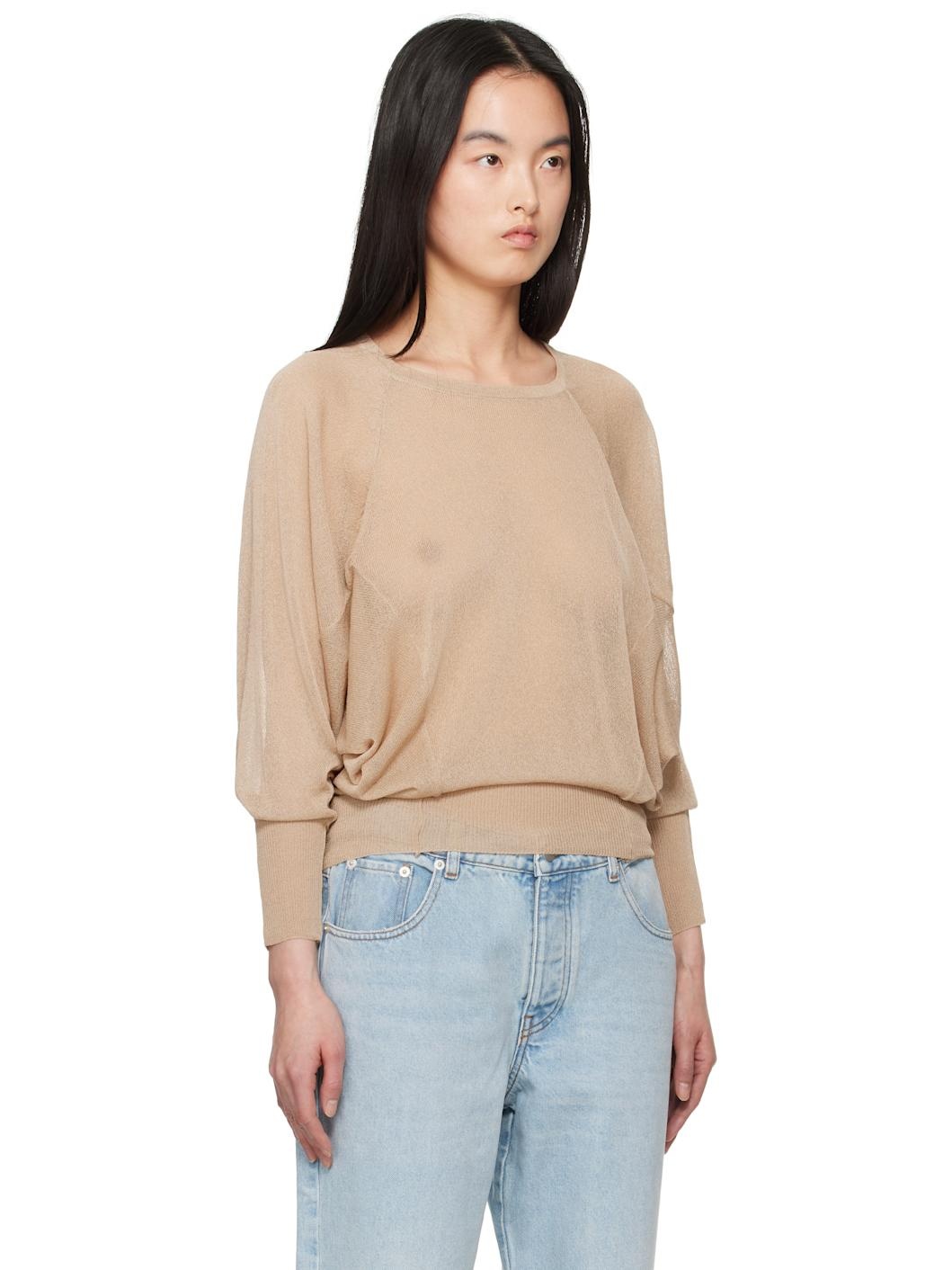 Beige Safi Sweater - 2