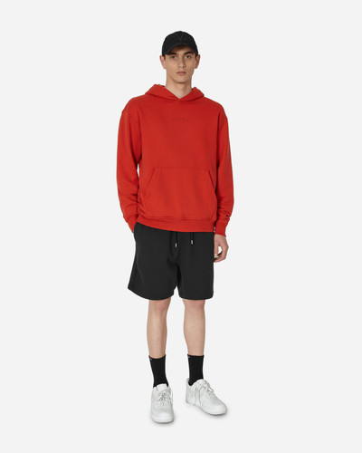 Jordan Wordmark Fleece Hooded Sweatshirt Mystic Red outlook