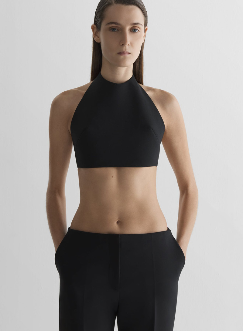 Cropped tailored top 1