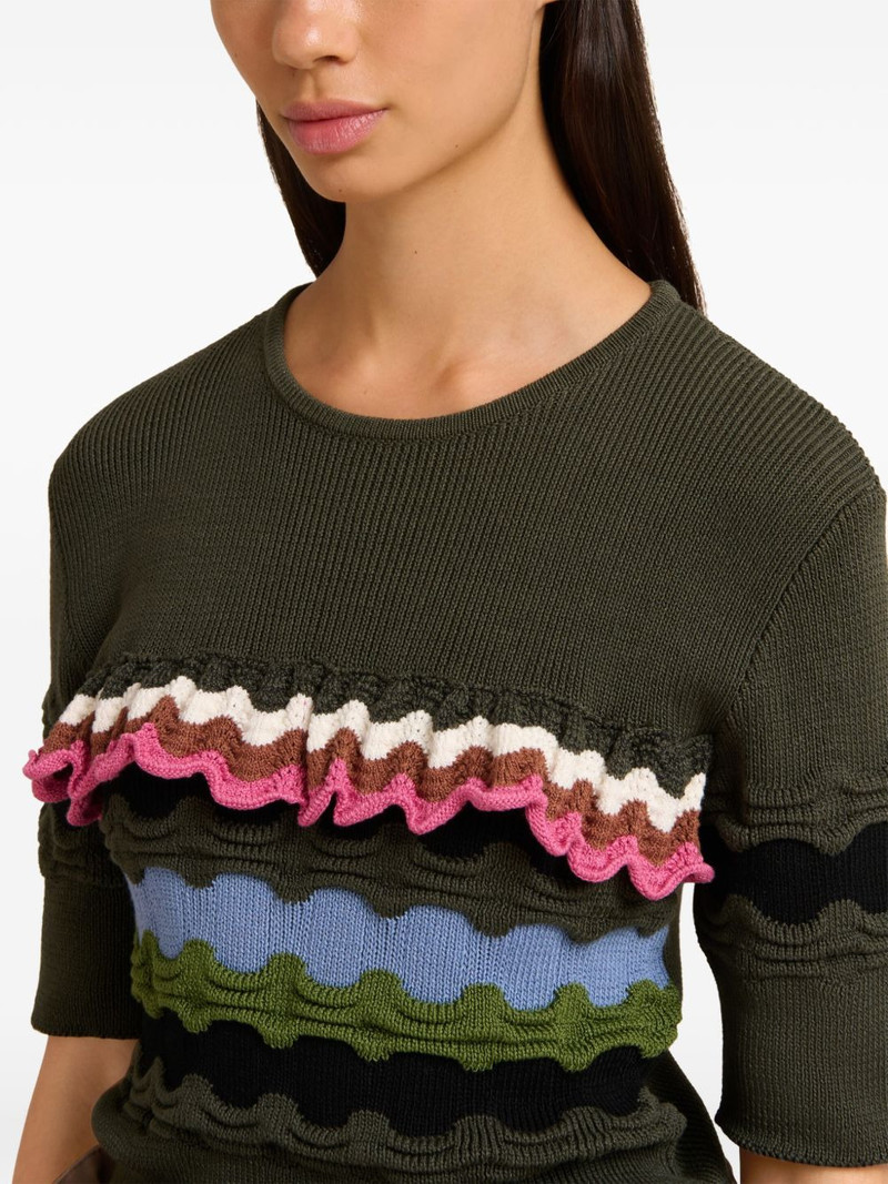 contrasting-stitches T-shirt 5