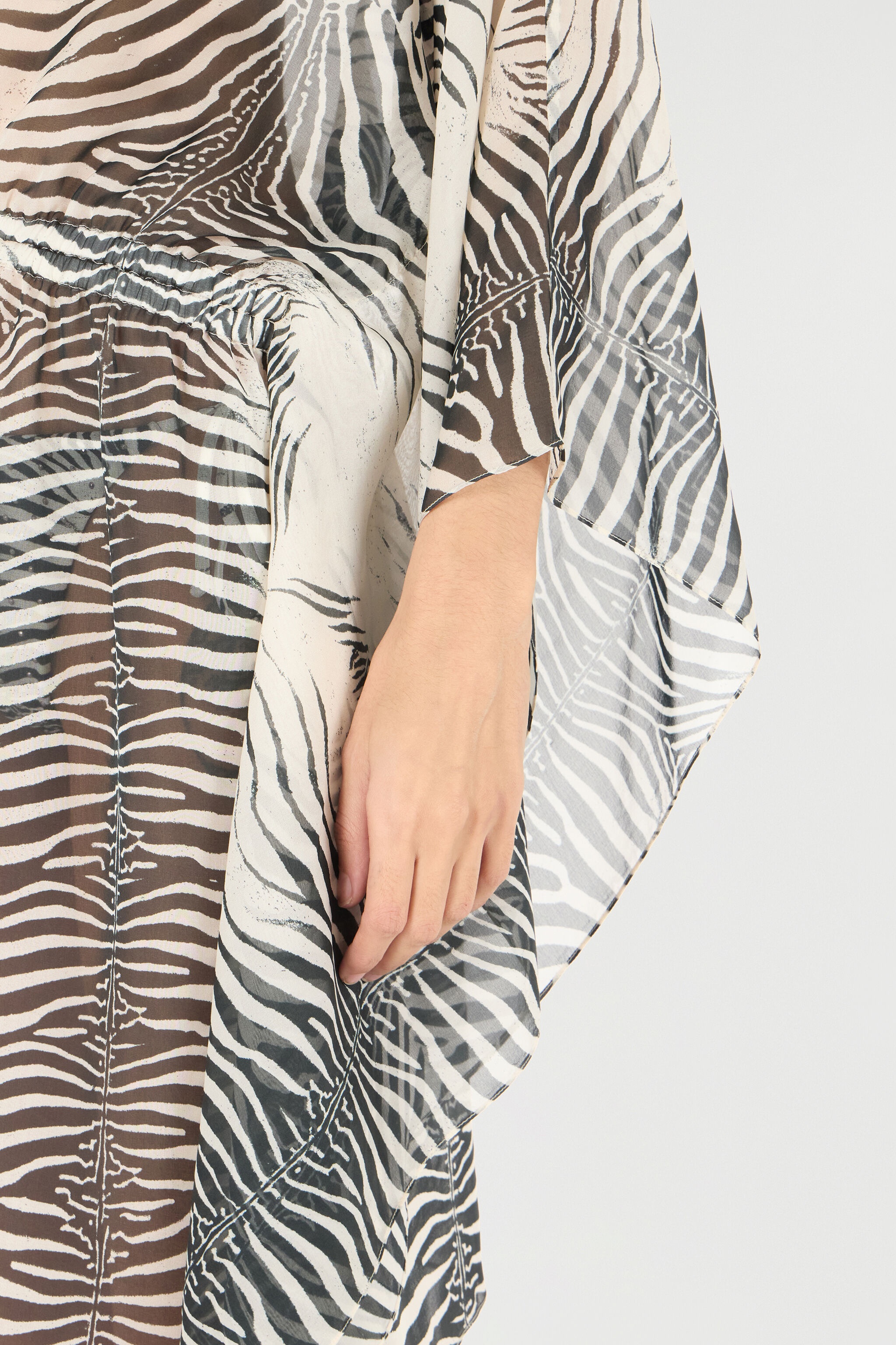 Zebra-Print Caftan - 7