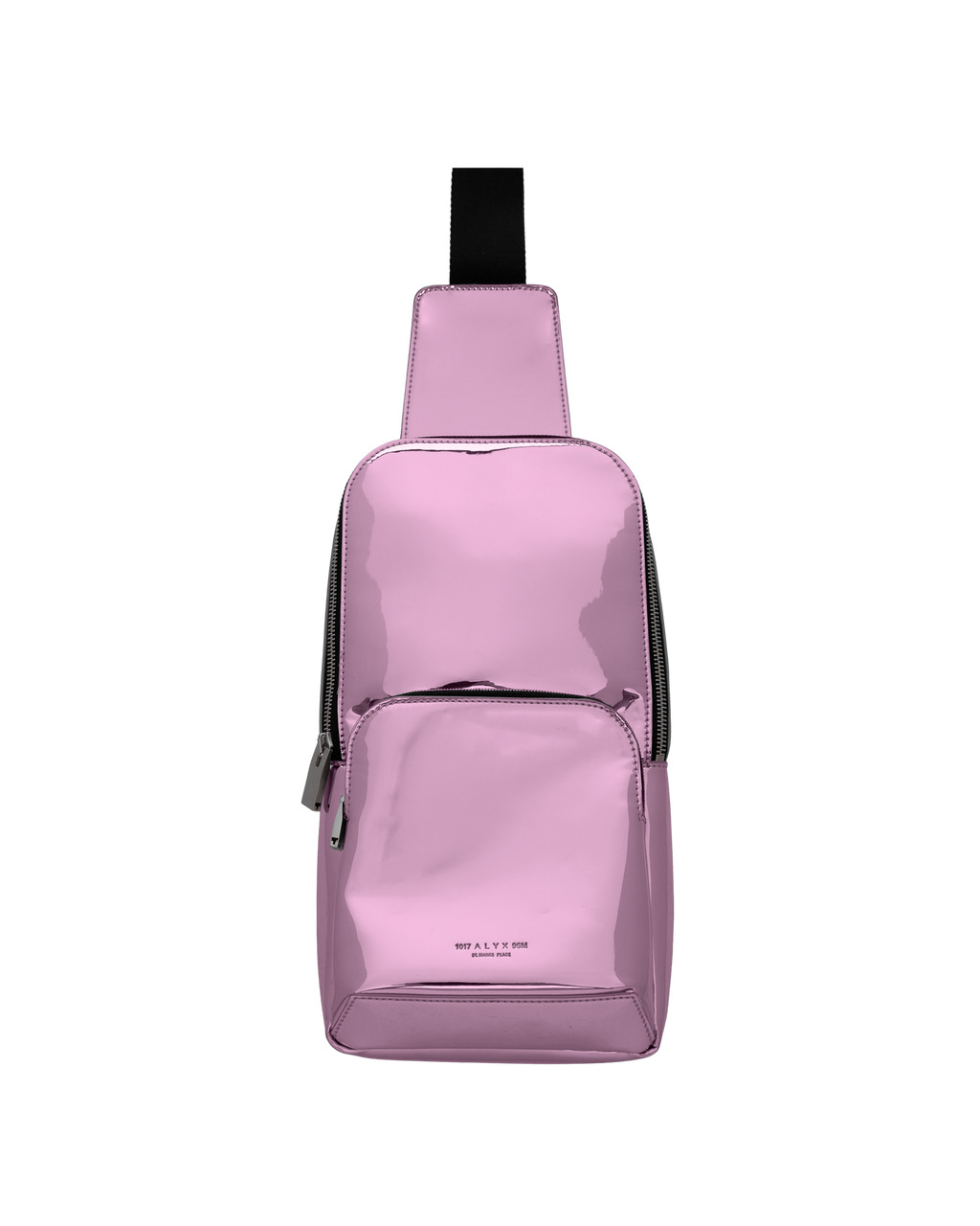 LARGE LEATHER CROSSBODY BAG - 1