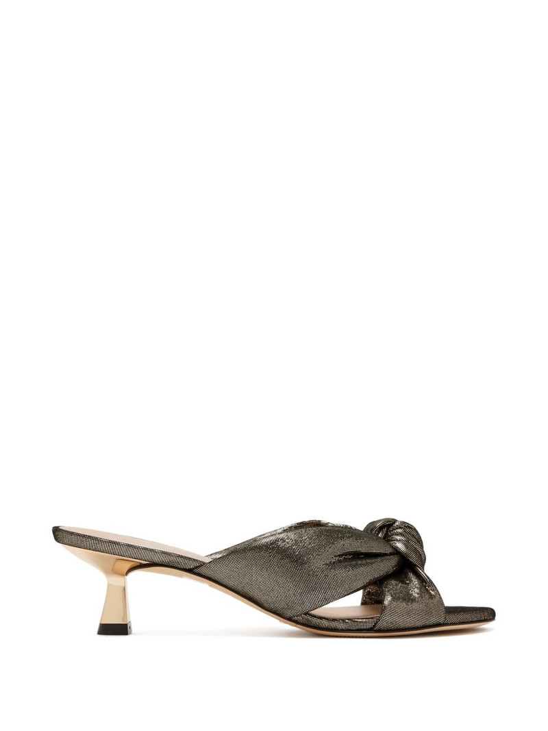 knot-upper heeled sandals 1