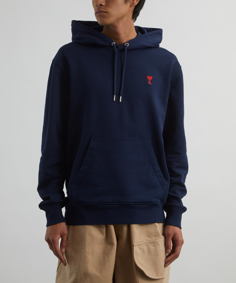 AMI Paris 레드 AMI DE COEUR HOODIE outlook