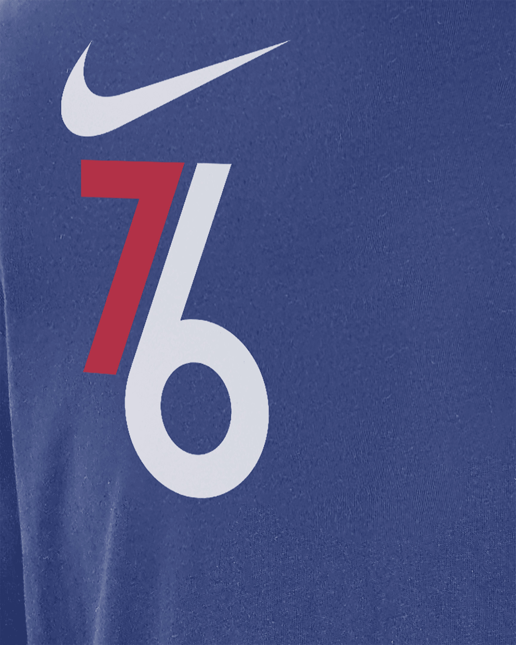 Philadelphia 76ers Courtside City Edition Men's Nike NBA Max90 Long-Sleeve T-Shirt - 3