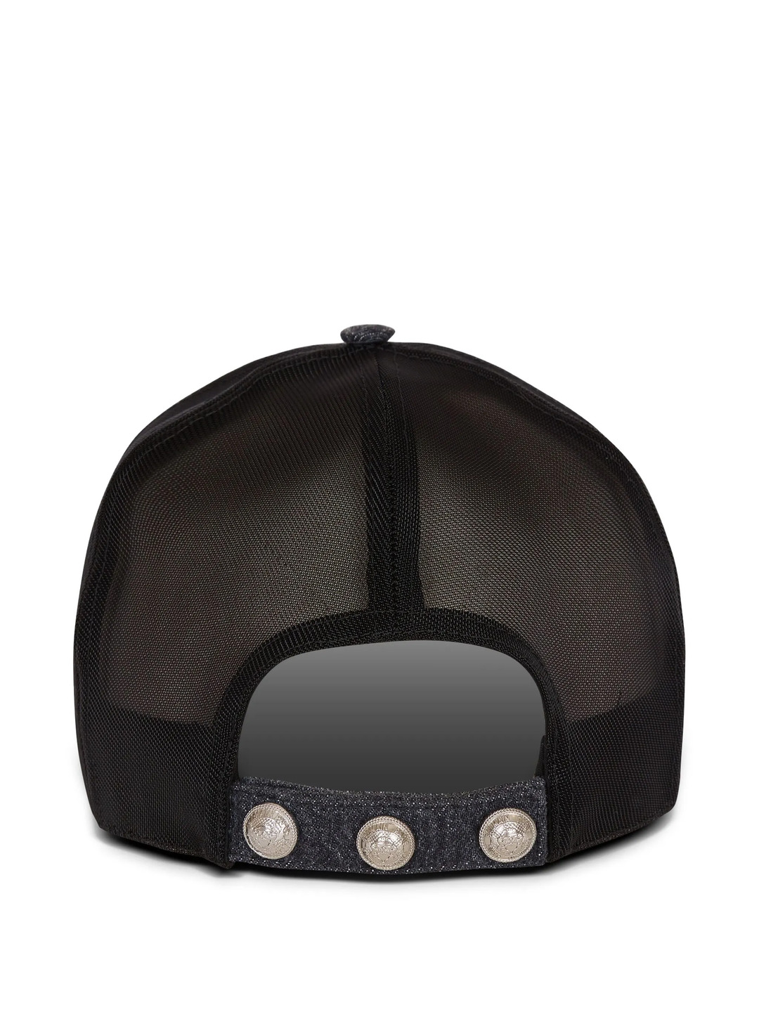 Logo Denim Mesh Cap - 2