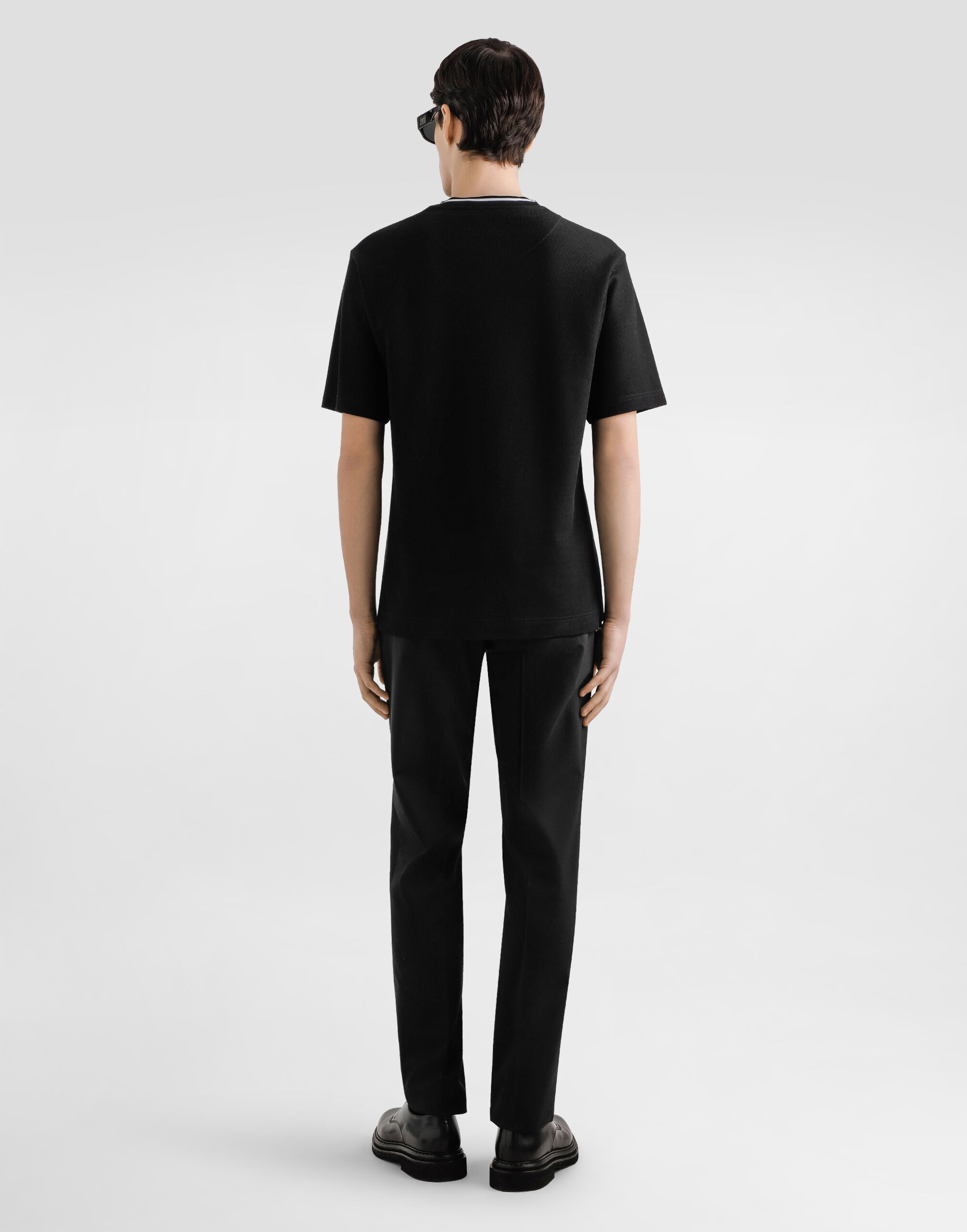 Cotton piqué t-shirt - 3