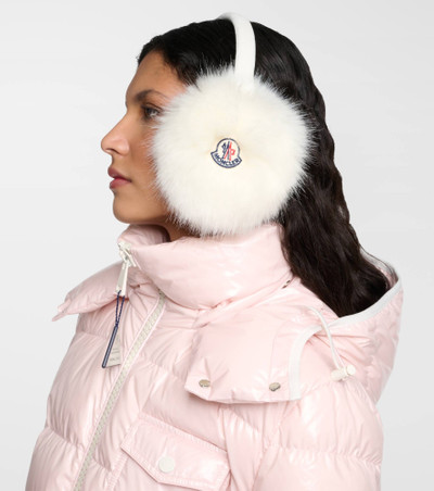 Moncler Faux fur earmuffs outlook
