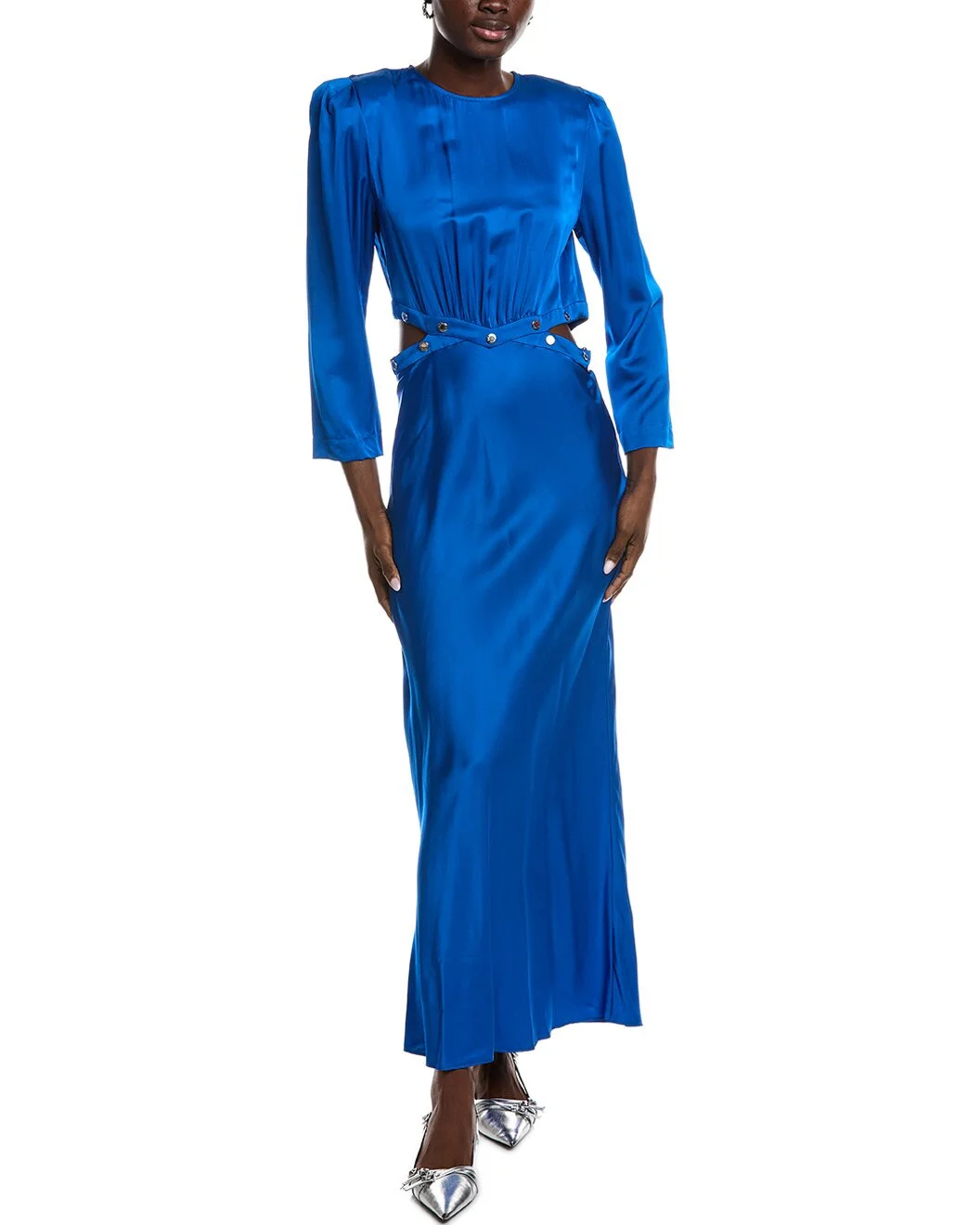 Sandro Woven Maxi Dress - 1