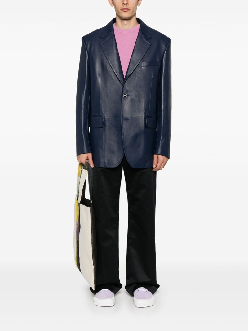 Marni leather blazer outlook