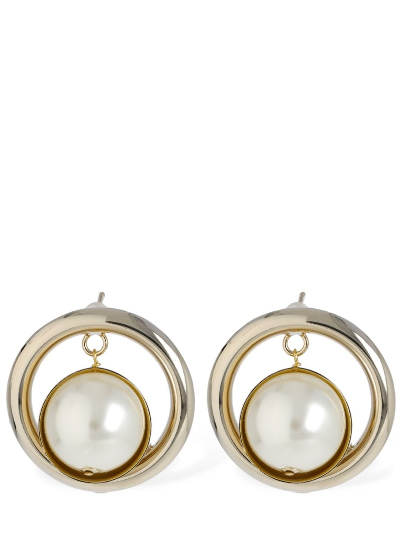 Miranda faux pearl earrings - 1