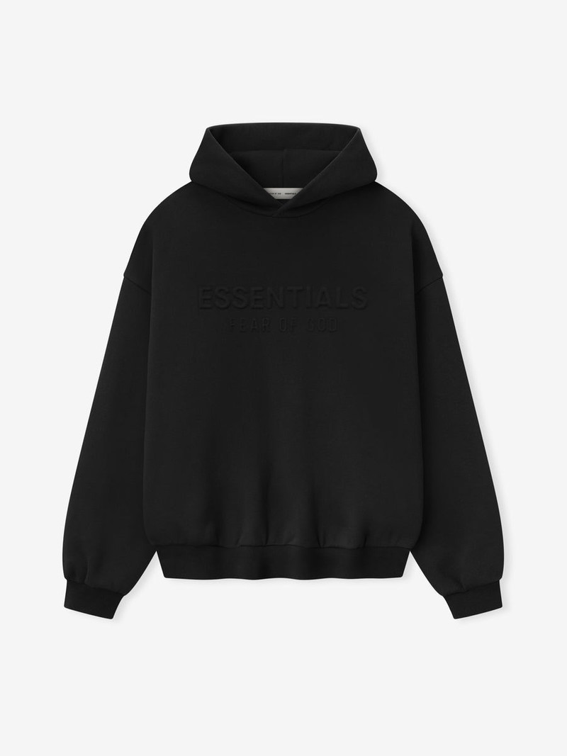 Embossed Classic Fleece Hoodie - 1